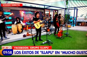 FOTOS | La actitud de Patricia Maldonado por la participación de Illapu en matinal de Mega