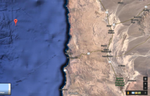 Fuerte temblor en la zona norte del país alerta a habitantes de Iquique