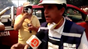 VIDEO | Desesperado llamado de alcalde de Santa Cruz por incendio en la zona