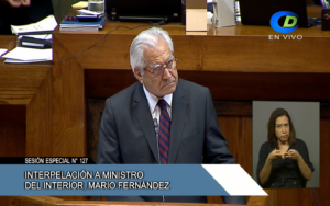 EN VIVO | Sigue la interpelación del diputado Juan Antonio Coloma al ministro del Interior