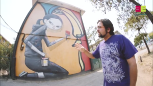 VIDEO | A lo City Tour: profesor grafitero hace recorrido por los mejores murales de San Miguel