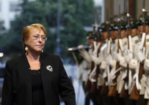 Bachelet por aluviones: 