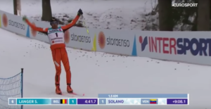 VIDEO | El peor de la historia: No conocía la nieve y participó en mundial de esquí