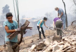 Vergüenza total: damnificados por incendios forestales realizan increíble denuncia por alimentos donados