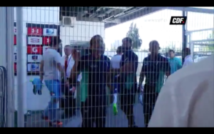 VIDEO | Salas y Guede protagonizan tenso round en el túnel: "Están cagados, estos huevones"