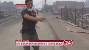 Cobertura de Gonzalo Ramírez en los incendios forestales vuelve a ser noticas dos meses después