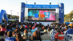 Marzo de película: parte ciclo de cine infantil gratis al aire libre en Santiago