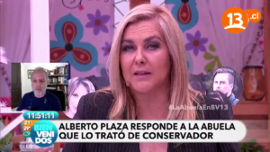 Así fue el tenso encontrón en vivo y en directo entre Alberto Plaza y Pamela  Jiles: "¡No soy facho!"