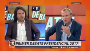 VIDEO| Felipe Kast dejó a Mayol con espasmos en debate: "Eres hijo de alguien que trabajó para la dictadura"