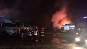 Camioneros podrían iniciar movilizaciones tras ataque incendiario en La Araucanía