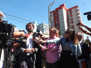 El llamado que hizo Jorge Sharp a los privados para que inviertan en Valparaíso