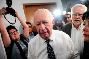 Ricardo Lagos se reúne por última vez con sus colaboradores: 
