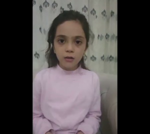 VIDEO | El mensaje de la niña Siria que le agradeció a Donald Trump los ataques aéreos