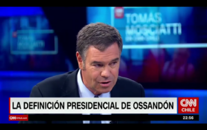 Guarden este video: Ossandón ofrece combos durante entrevista en CNN