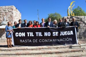 Alcaldes respaldan a Til Til contra la instalación de relleno sanitario