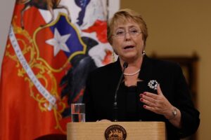 Presidenta Bachelet reitera llamado a no 