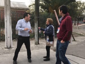 FOTO | Así comenzó el trabajo de censista de la Presidenta Michelle Bachelet