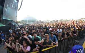 FOTO | La imagen que evidenció la masiva asistencia que tuvo Lollapalooza Chile en su primer día
