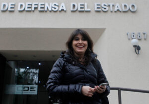 Javiera Blanco prestó declaración como testigo por millonario fraude en Carabineros