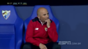 VIDEO | Del terror: cámara siguió los 90 minutos a Sampaoli en su última derrota