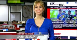 Despedida conductora del CDF tira el mantel con aplaudido mensaje en el Día del Trabajador