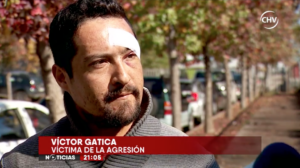 VIDEO | Muerden en el rostro a chofer del Transantiago por pedir a pasajeros que paguen el pasaje
