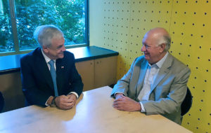 La invitación de Piñera a Ricardo Lagos tras alabar su propuesta de poner fin al Transantiago