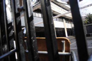 Carabineros desalojó esta mañana la 