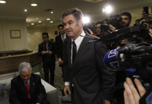 VIDEO l El duro encontrón de Ossandón y Pilar Molina en el debate de Chile Vamos