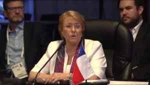 Presidenta Bachelet ya palpita la final ante Alemania: 