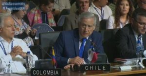 Heraldo Muñoz en la OEA: 