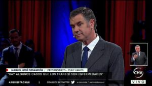 VIDEOS | El momento exacto cuando le derrumban todo el discurso transfóbico a Ossandón