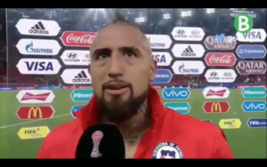 VIDEO | Mientras Herrera decía que la U es más importante que la Roja, Vidal se anotaba con esta frase