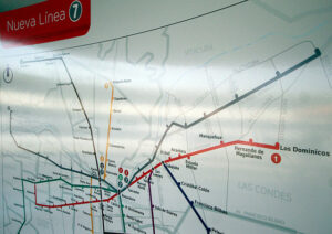 Pequeño detalle: las razones que tuvieron para elegir el color gris en la nueva Línea 7 del Metro