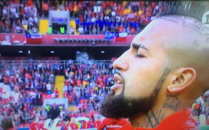 VIDEO | Chile nuevamente dio cátedra de cómo se canta un himno nacional en Rusia