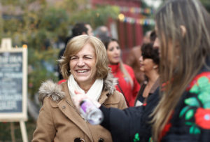 Evelyn Matthei se deshizo en flores a Piñera antes de votar