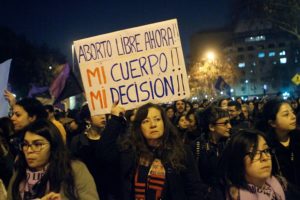 Cerca de 15 mil personas marcharon en Santiago en favor del 