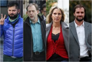 Boric, Girardi, Pérez y Bellollio debaten sobre elecciones 2017 en la UDLA