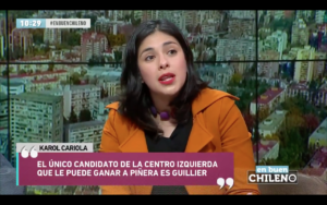 VIDEO | El comentario de Karol Cariola sobre Piñera que fue como un balde de agua fría para Sergio Melnick en Canal 13