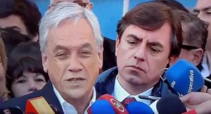 VIDEO | El rostro de Claudio Fariña cuando Piñera hablaba de delincuencia te hará el día