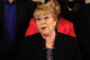 Presidenta Bachelet expresa su 