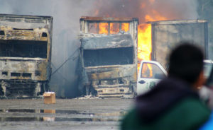 Gobierno recibirá a camioneros tras nuevo ataque incendiario en La Araucanía