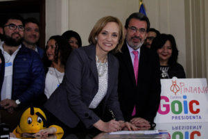 Carolina Goic oficializó su candidatura presidencial: 