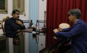 PRO destaca encuentro de Marco Enríquez-Ominami con Nicolás Maduro en Caracas