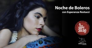 Esperanza Restucci presenta una “Noche de Boleros” en el Teatro de Rancagua