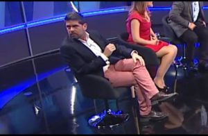 VIDEO | El grosero gesto de Romai Ugarte durante presentación de compañera en CDF