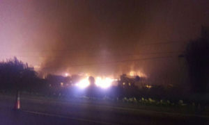 VIDEOS | San José de la Mariquina: más de 20 camiones forestales son quemados