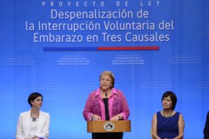 Ley de Aborto en 3 causales sería promulgada este jueves por la Presidenta Bachelet