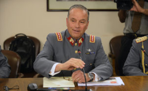 Comandante en jefe del Ejército: 