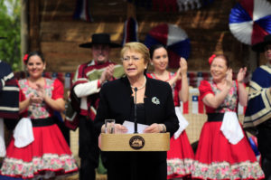 VIDEO | Bachelet saludó a compatriotas en estas Fiesta Patrias: 